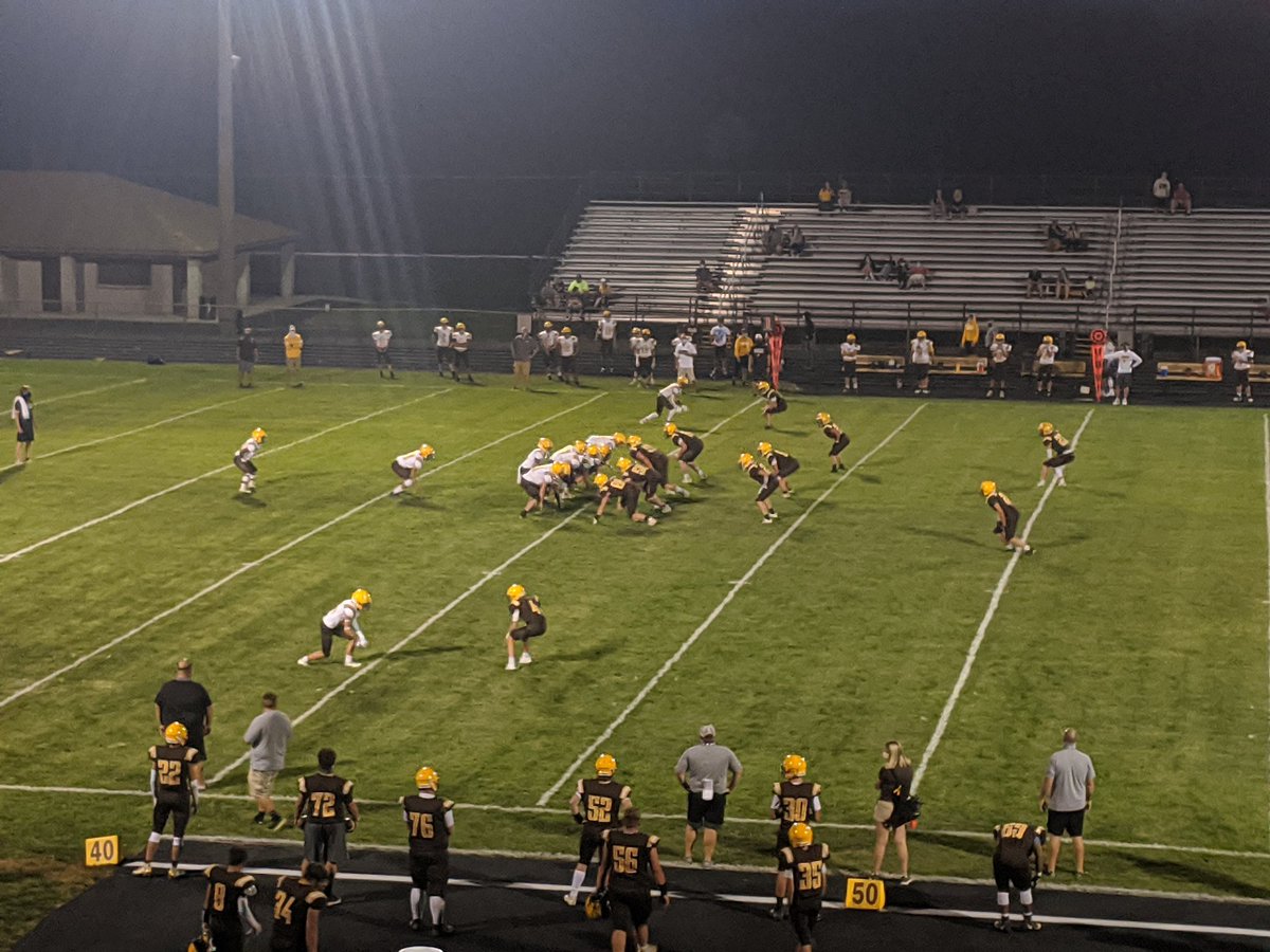 WJDigNetwork's tweet image. No score between the Brown and White in the @WJRiderFootball intersquad scrimmage.  Listen at pressnoxproductions.net