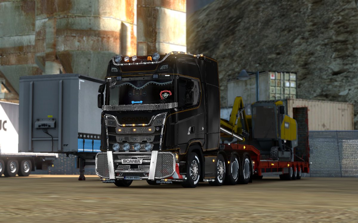 HumoCelia's tweet photo. Todo listo para una nueva entrega 🚚
#EuroTruckSimulator #ETS2 #WorldOfTrucks #Scania #Gaming #VirtualDriving https://t.co/CfjtgzgXvM