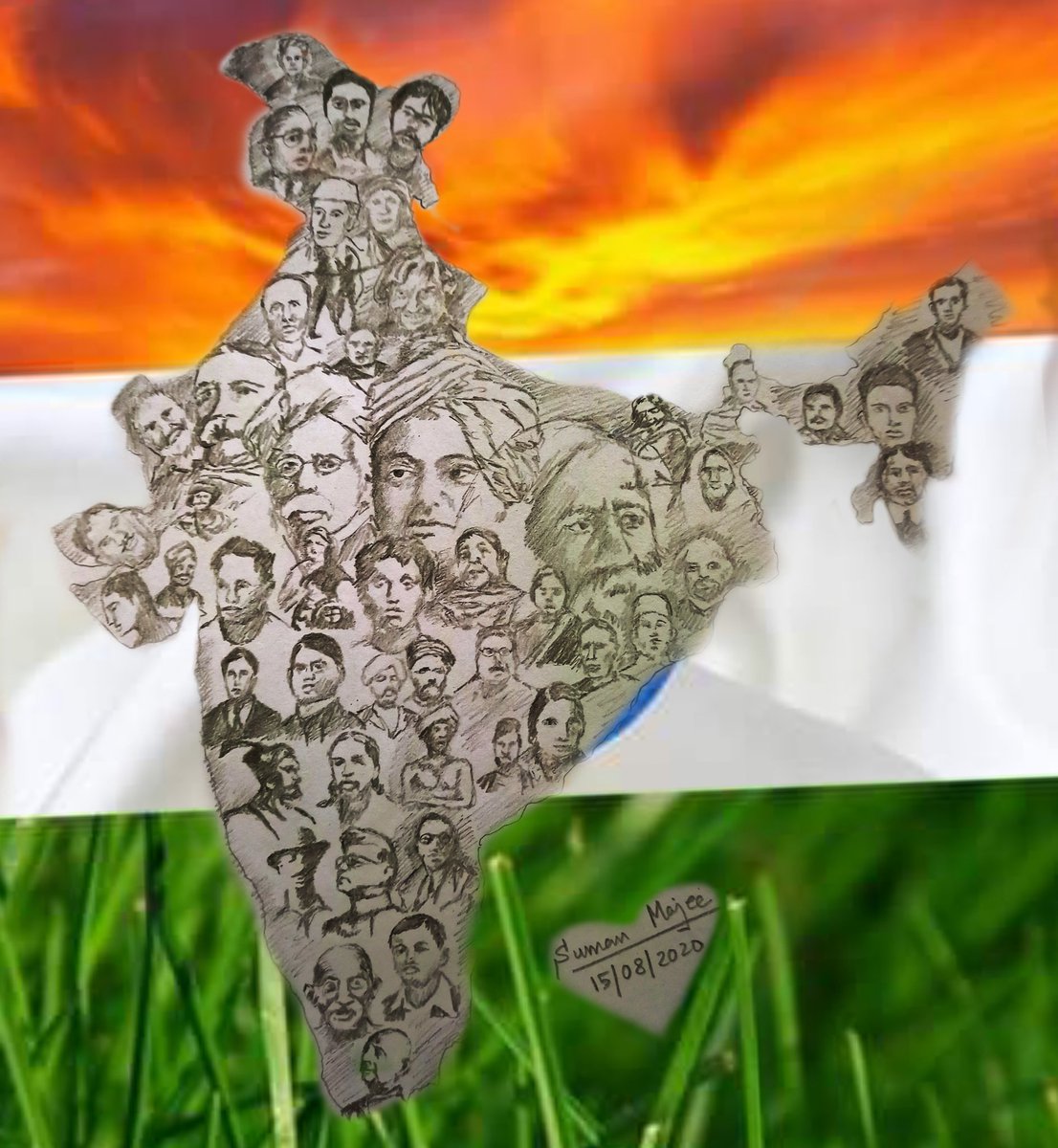 SumanMajee12's tweet photo. @ImRo45 Happy independence day Rohit sir
It's for you... https://t.co/R8ODqsx8he