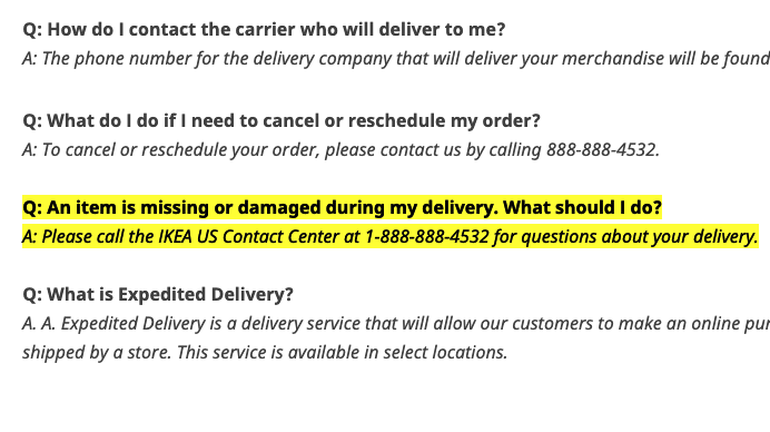 jweistudio's tweet photo. Having a terrible experience with @IKEAUSA. What should I do when nobody picks up the phone when I tried all the possible combinations to get to a representative...? https://t.co/YM8J4F9zWh