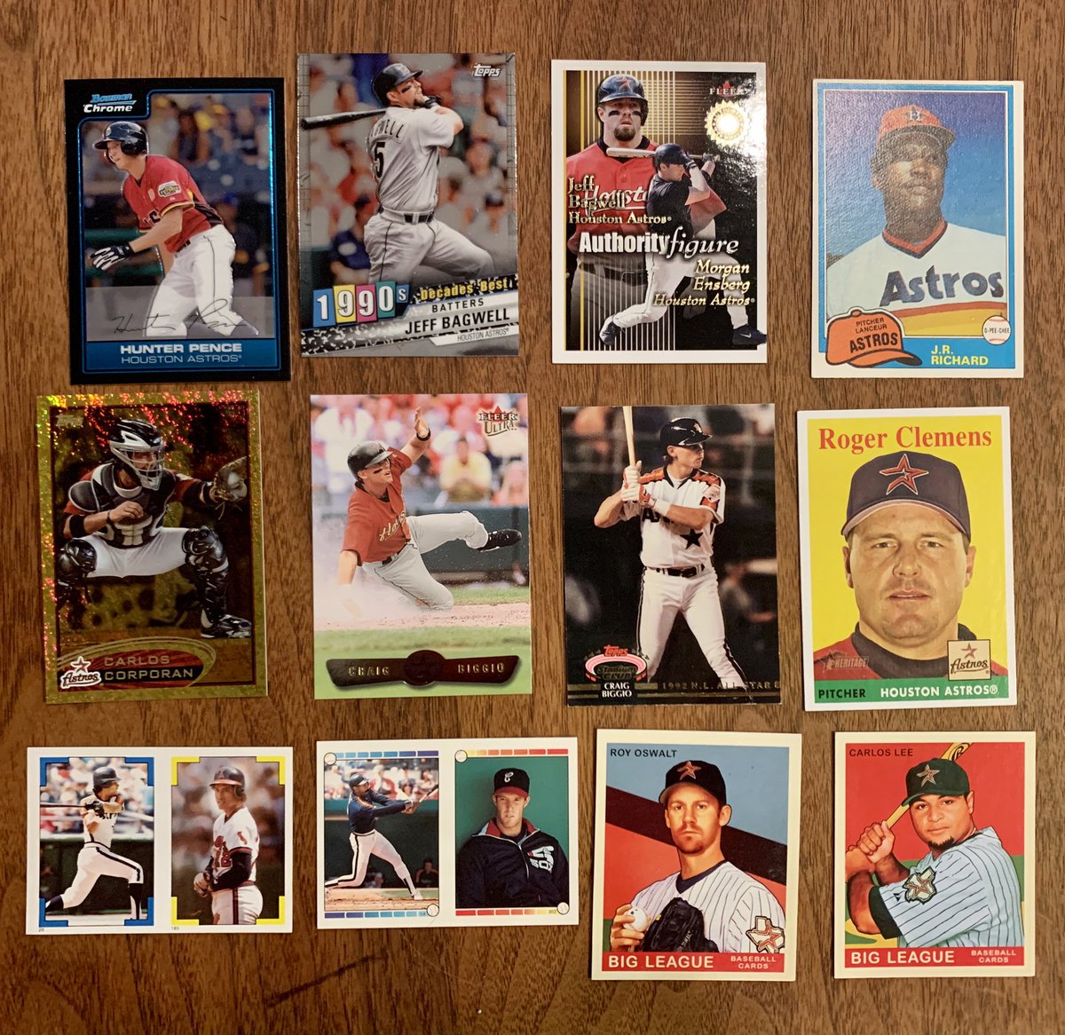 Next: a Canadian haul from tigers fan rmpaq5 at  @tradingcarddb. That’s an OPC Richard,  @HeavyJ28. Shiny new Bagwells, minis, OPC stickers, a  @hunterpence rookie!