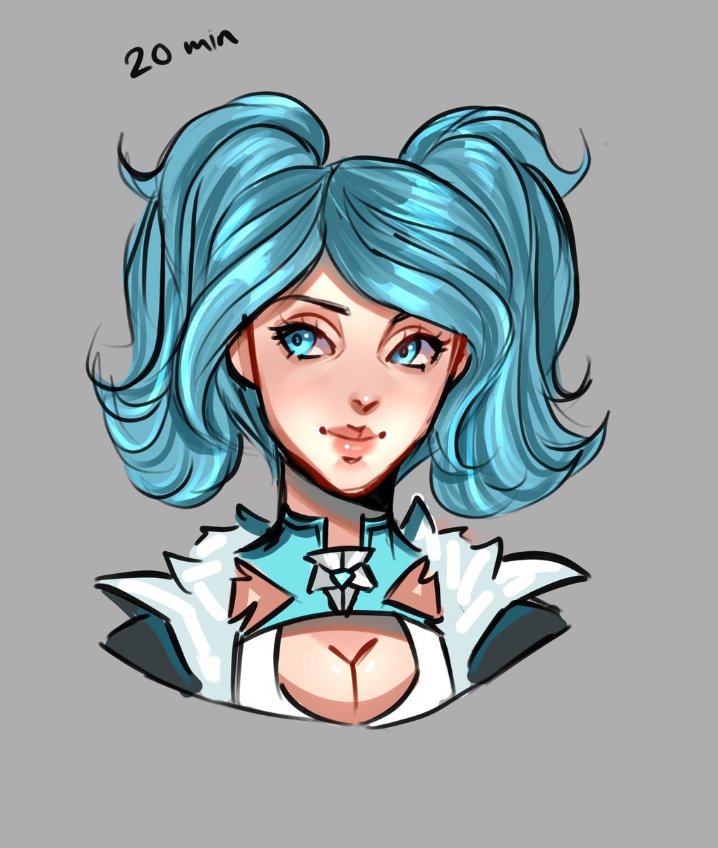 TheChomk's tweet photo. Having some art block so i decided to challenge myself to draw something in 20 minutes! Didnt get to shading her clothing area tho :C #Paladinsart #paladinsfanart #paladinsgame #paladins #evie @PaladinsGame https://t.co/JMQ6gBpoBm