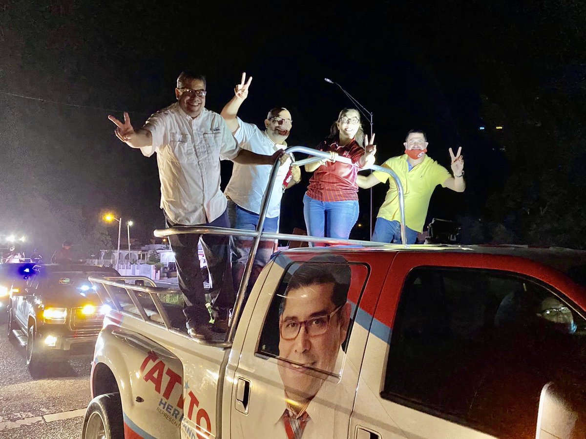 tatitohdz's tweet photo. De Rally @ppdpr en PONCE, con nuestros próximos tres representantes:
@MarleseSifre #2
@Tito_Fourquet #2
@CheitoRiveraMad #2
Así que en los Precintos 60, 61 y 62 sencillo VOTEN por el #2. #CompromisoPopular https://t.co/DxZitRpjzn