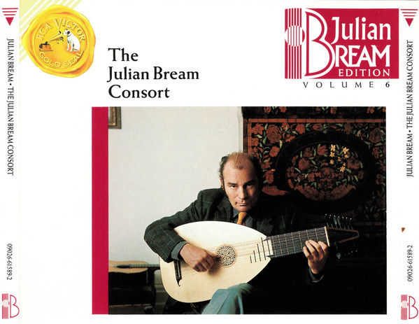 2/ The Julian Bream Consort: An Evening Of Elizabethan Music, RCA Victor Red Seal LDS-2656, 1963Released as CD: The Julian Bream Consort , Julian Bream Edition Volume 6, RCA Victor Gold Seal 09026-61589-2, 1993