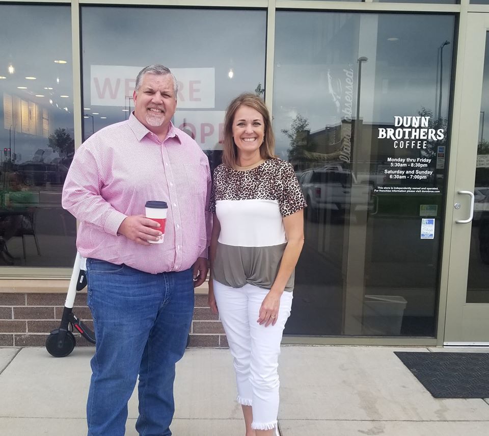 RobStafsholt10's tweet photo. I was excited to spend the morning with @LinkSenate, we had a great conversation. We discussed the campaign trail, shared notes, laughed together over stories of the past months, and even offered each other constructive critiques for both of our betterment! Thank you Cherie! https://t.co/UqFFyccZ8U