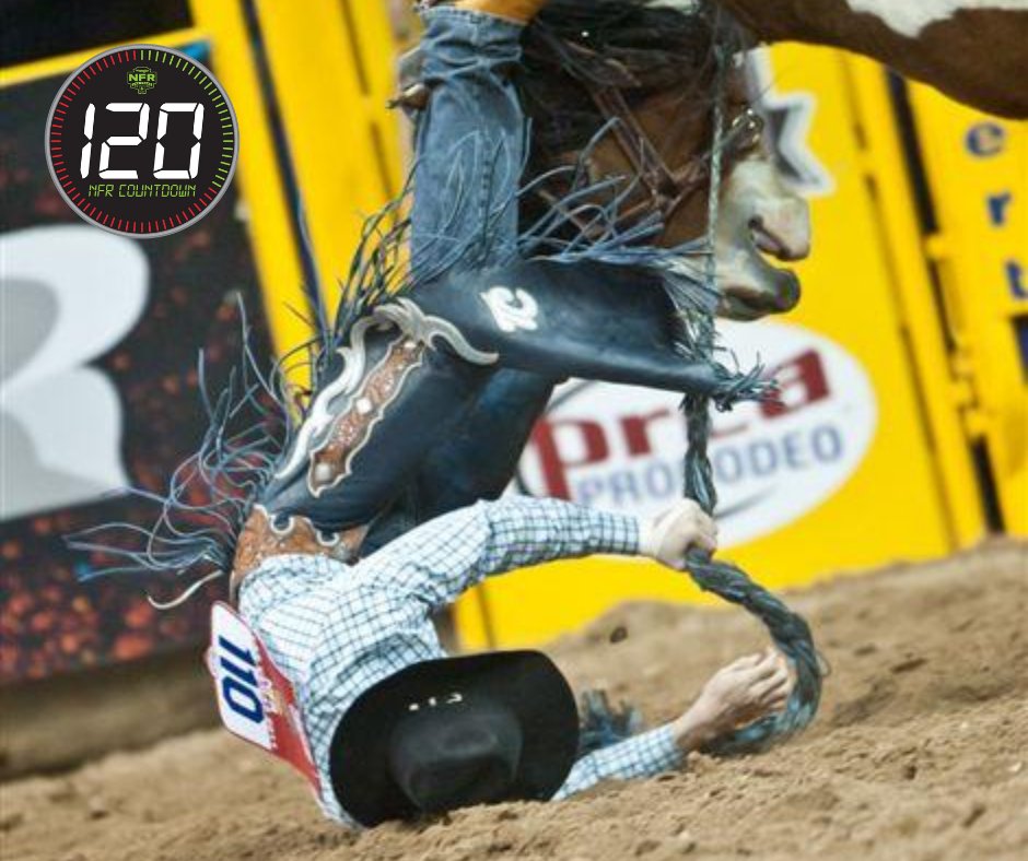 LasVegasNFR's tweet photo. 1️⃣ 1️⃣ 0️⃣ Days till 2020 NFR... #NFRcountdown #NFRmoments https://t.co/zhi4Bte3JV