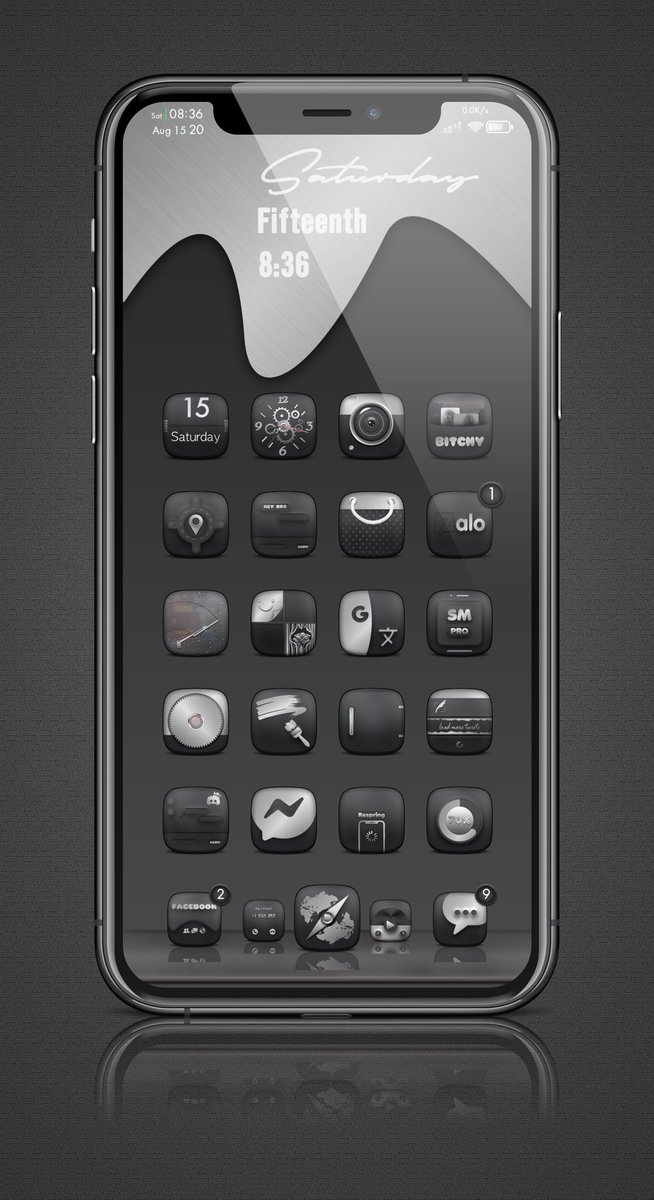 JimmyNguyen80's tweet photo. My simple setup for weekend day
#Bitchy by @le1onardo
#BossAE & #Dock by @Attairdu57slm
#Widget by @iosj4cob
#DocknRoll by @TER4M
#SMpro by @screenshot_pro
#Statusbar by @Kal_Themes
....
Credits to all the creators and wish y all have a nice weekend πβοΈ https://t.co/BI9lCfgLcZ