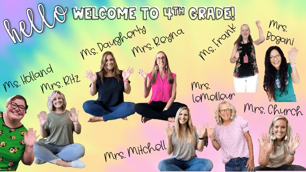 MsHollandMed's tweet photo. Welcome to #ACE4thGrade! We can’t wait to meet our 4th grade cubs! #ACECubs #MoreFunPicsToCome https://t.co/7rihXytTpY