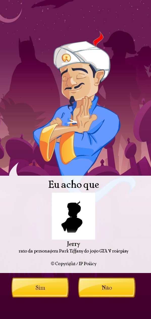 batata on X: O QUE O AKINATOR SE TORNOU?? KKKKKKKKKKKKKK   / X