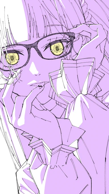 なんとなく最近描いた女の子と手再掲しときますね 