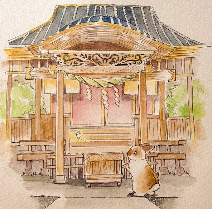 「七五三縄 神社」のTwitter画像/イラスト(古い順)