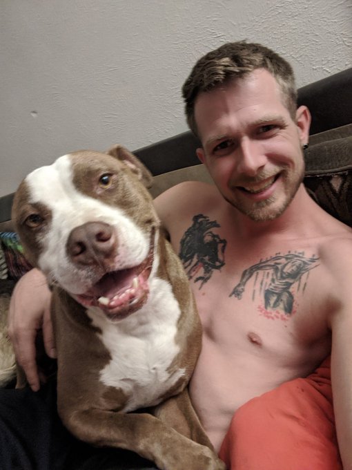 Happy boys. 😀  ❤️🐶❤️ https://t.co/WVnmMBFGTZ