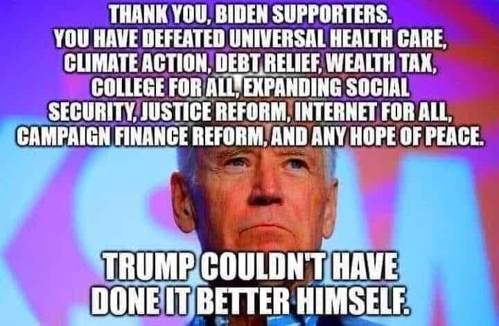 drkwarlord's tweet photo. #NeverBidenNeverTrump
#VoteGreenToSaveAmerica
#VoteGreenToSaveThePlanet https://t.co/dk1NkBCeSp
