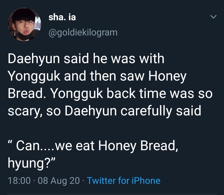 1004111Y95's tweet photo. Yongguk: enlisted in 2019 and has been inactive

Daehyun, in 2020: brag about 5 mins call with yongguk, show off polaroid of him with yongguk, reminisce old memory with yongguk to eventually give a call to yongguk LIVE

if this isnt whipped culture idk what is https://t.co/KGXNXtli80