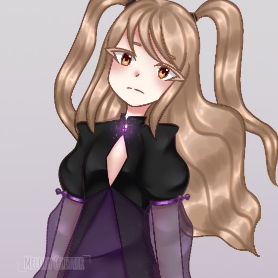 Sol_Artsy's tweet photo. [OC] ➼ Enyo Belleamy

Representing the 5th sin: Envy 

----
aa i love Enyo with all my heart!! Honestly I'm so happy with how her redesign, and especially her outfit, turned out

#MelodyGlitterArt #TheMissingCardinal https://t.co/cuISgjq9Fh
