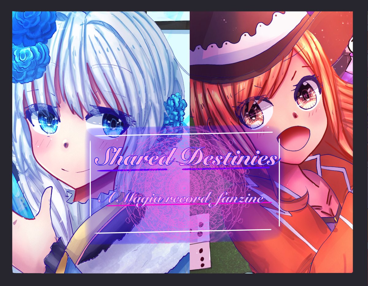 Doubleotakupow's tweet photo. @DestiZine  Hi ya’ll! 

I wanna announce that I had the absolute honour of taking part of the Shared Destinies Magia record fanzine!  I had so much fun working on these pieces for it and felt really privileged to be among so many talented artists and writers! - https://t.co/6NvxcMLlBX