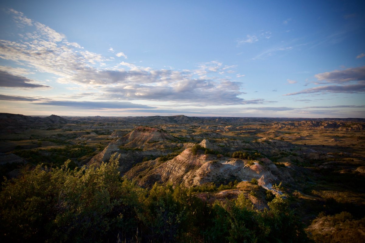 I forgot to mention - I'm a photographer and love taking photos of our National Parks.  @TRooseveltNPS was my first stop ON THE EXACT DATE OF THE  @NatlParkService CENTENNIAL! I was ecstatic! It was a beautiful first night camping under the stars.  https://kmagnuson.com/blog/theodore-roosevelt-national-park-summer-2016