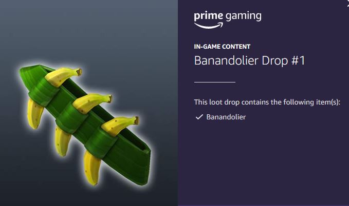 Cheap Ass Gamer on X: Roblox Banandolier Drop #1 is Free via