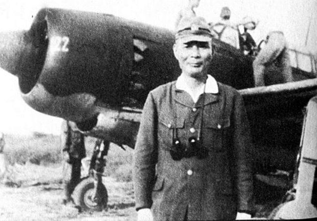 That evening, more Suisei appeared off Okinawa bent on final missions. On board one of the dive bombers was Admiral Matome Ugaki, one of the architects of the kamikaze campaign. Again, the mission, like the campaign itself, was in vain. More excerpts from Desperate Sunset 4/x