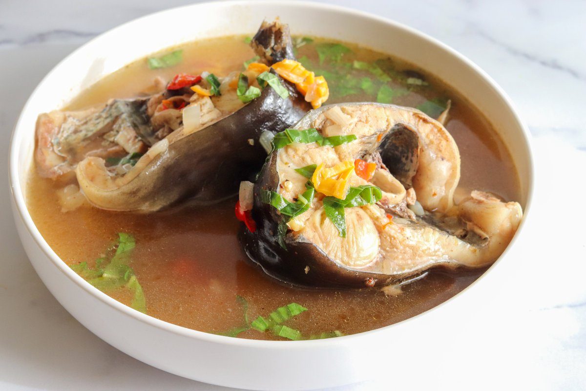 Catfish pepper soup is ready

Pepper soup is a very special delicacy in Nigeria, and some people swear that it cures the common cold because of how spicy it is. You can use any fish or meat of your choice. Enjoy!
