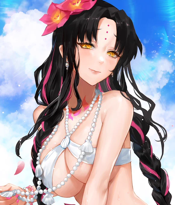 水着キアラさん
 #FGO 
