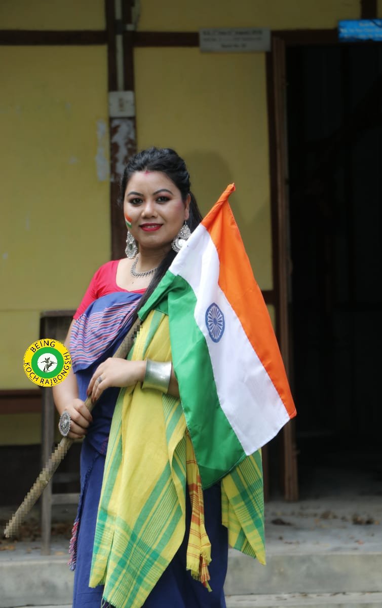 BeingKoch's tweet photo. 🇮🇳গোটায় ভাৰতবাসীক "স্বাধীনতা দিৱস" ৰ শুভেচ্ছা জানাইলুং 🔰🇮🇳💚 https://t.co/pF75fCU6Zb