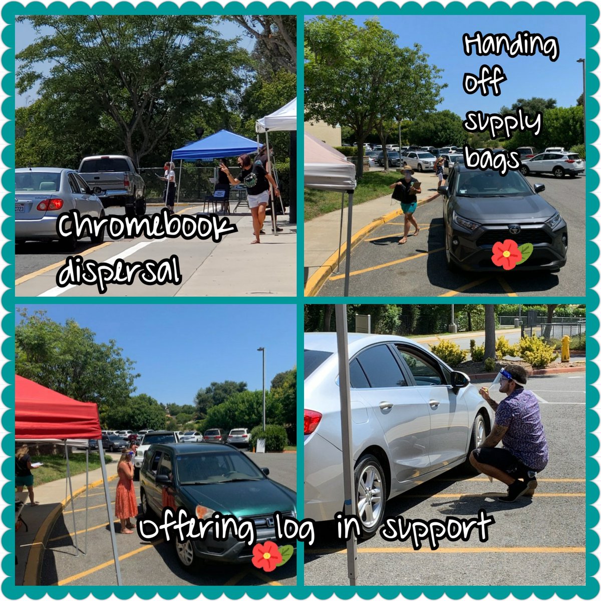 Day 2 is in the books! Got to see our older students and some siblings. It was another great day! Can't wait for Monday and all that this year holds.🥰 <a href="/pparson28/">Patti</a> <a href="/FUESDSchools/">FUESD Schools</a> #fullhearts #hottestdayever #allin