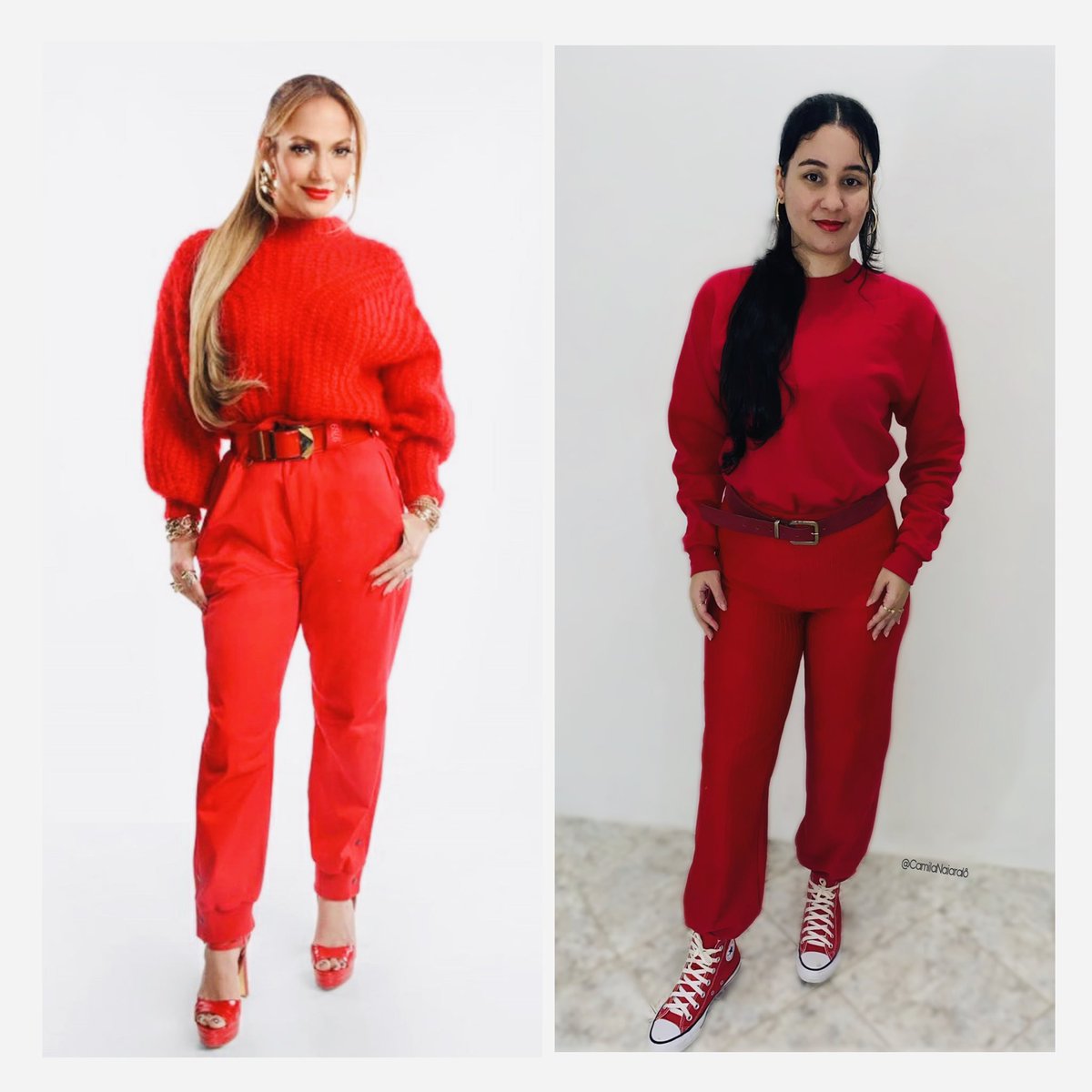 CamilaNaiara18's tweet photo. @JLo Hey mama, I know that this edit of WOD is already over but I found these pants in my grandmother's wardrobe and couldn't resist! Lol
It was funny but I loved doing it, I hope you see, I love you @JLo πβ₯οΈ
#WODOUTFITCHECK
We will miss thatπ€§ https://t.co/ZVHewX6seJ