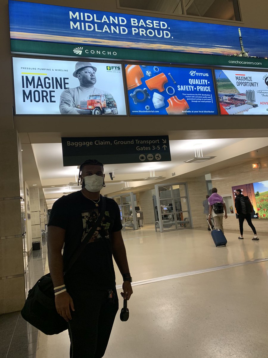 Just touched down UTPB 🟠⚫️