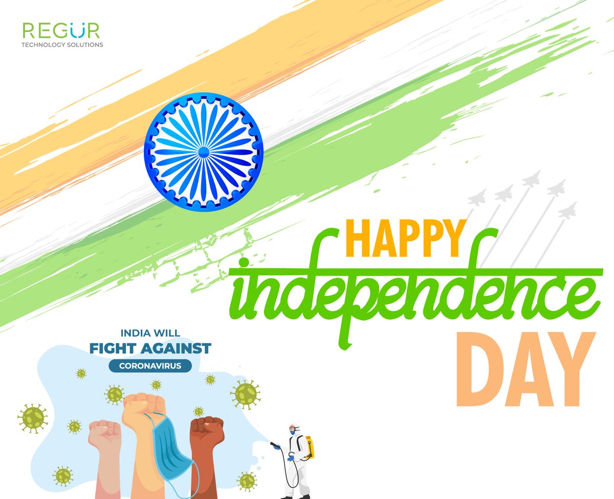 RegurTech's tweet image. Nothing is more precious than Freedom and Liberty. Wishing you a Happy Independence Day 2020

#IndependenceDay #happyindependenceday2020 #HappyIndependenceDay #happyindependencedayIndia2020
