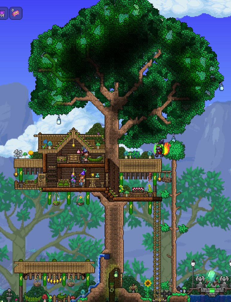 Next door is Colin's Treehouse, no painters allowed!