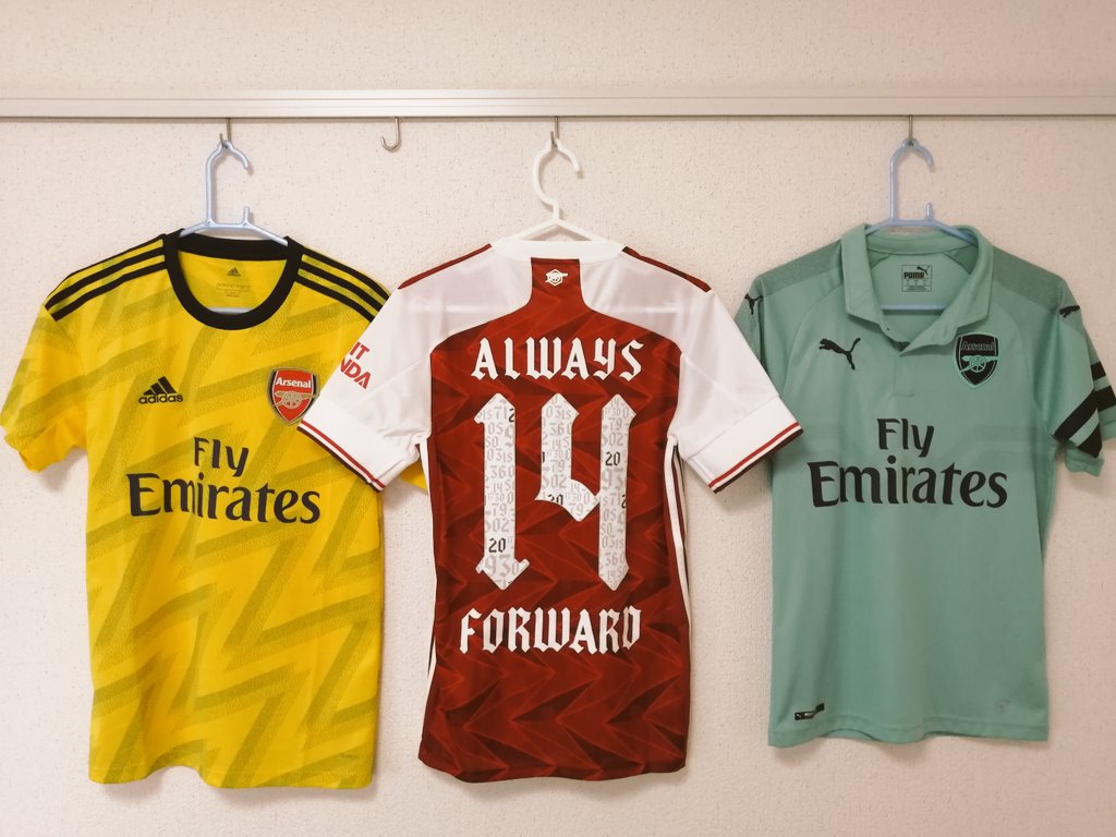 EWHPT_04's tweet photo. ついに届いた😍
本当は昨日(14日)に受取るはずだったのに…残念w
#Arsenal #Always14Forward #HeadsUpFACupFinal https://t.co/ry15SujspE