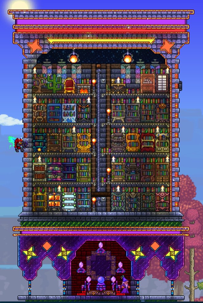 Never finished the wizard tower, but i still like the idea. GARISH FOR THE WIN