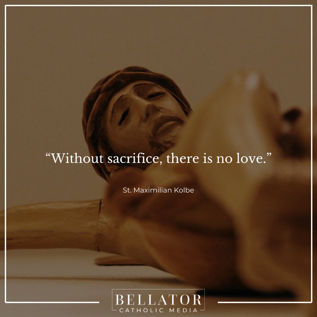 BellatorSociety's tweet photo. Happy feast of St. Maximilian Kolbe! #orapronobis #prayforus #dailyinspiration https://t.co/grKdhiSV4E