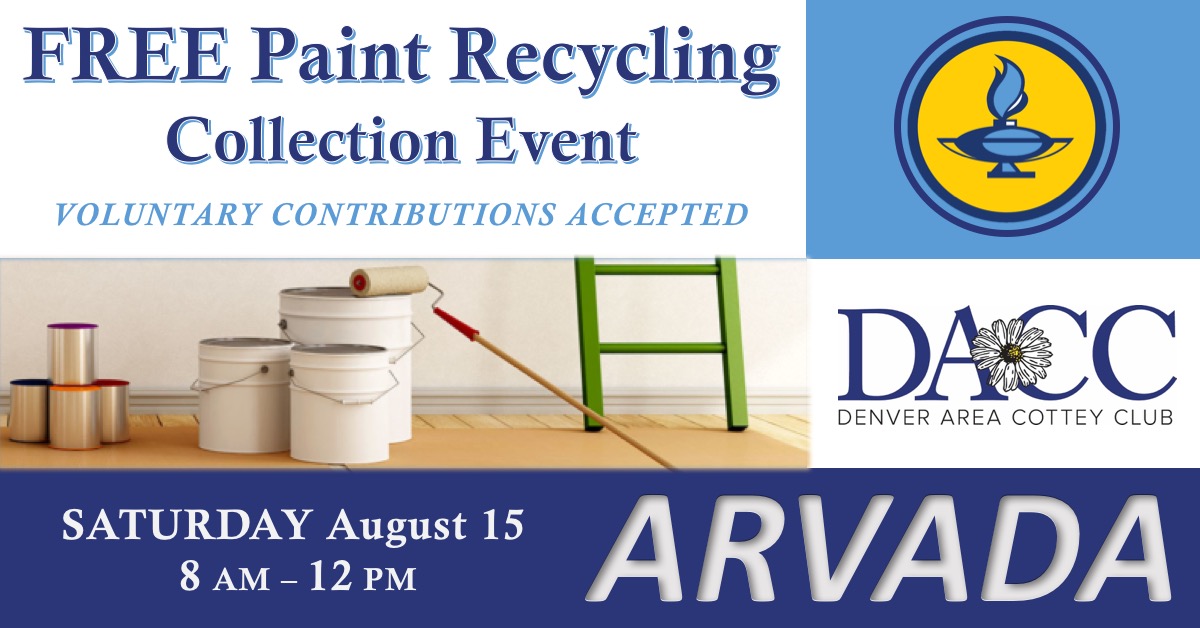 greensheenpaint's tweet photo. Arvada #RecyclePaintToday https://t.co/ChzbOqgyli