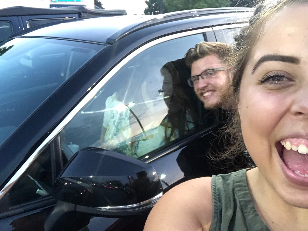 lillers14's tweet photo. no better way to start year 23 than in a boujee rental car cuz somebody crashed into yours!! https://t.co/AnH2ctoypH