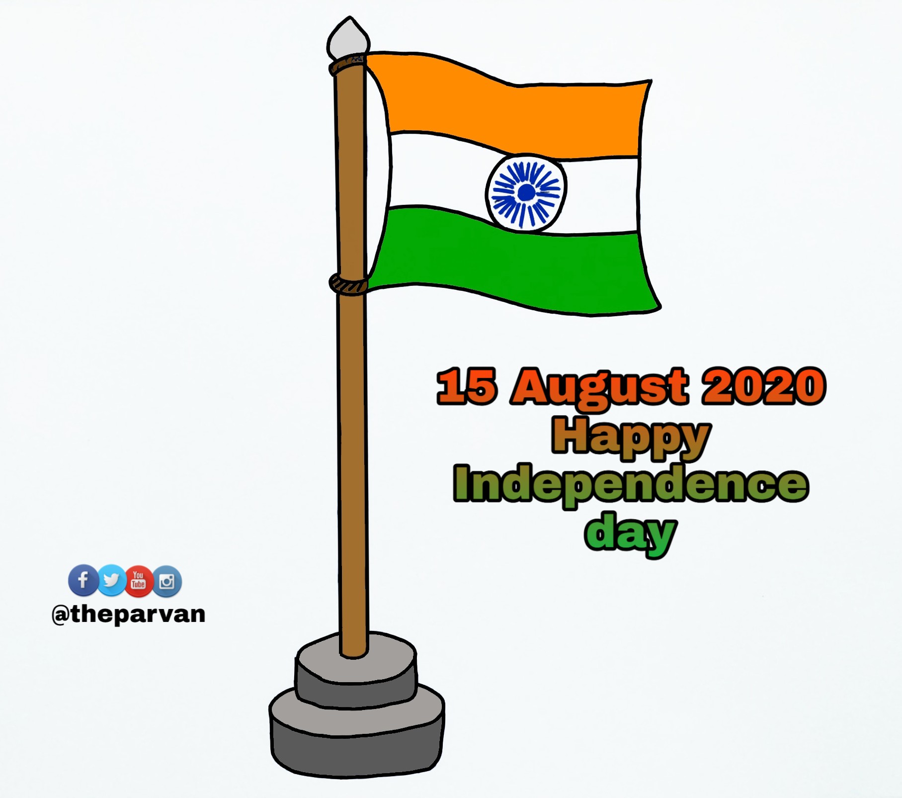 Happy Independence Day India Vector Illustration on 15 August with Indian  Flag in Flat Cartoon Hand Drawn Celebration Background Templates 24844155  Vector Art at Vecteezy