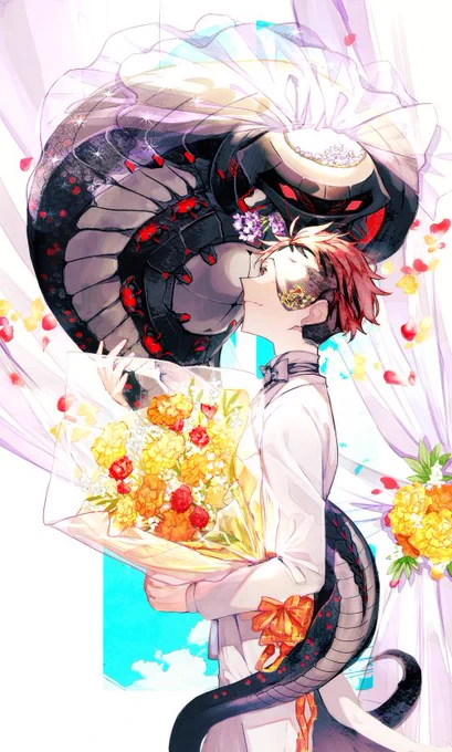 #終焉ノ花嫁

ヒカミ先輩とアンノウンちゃん???? 