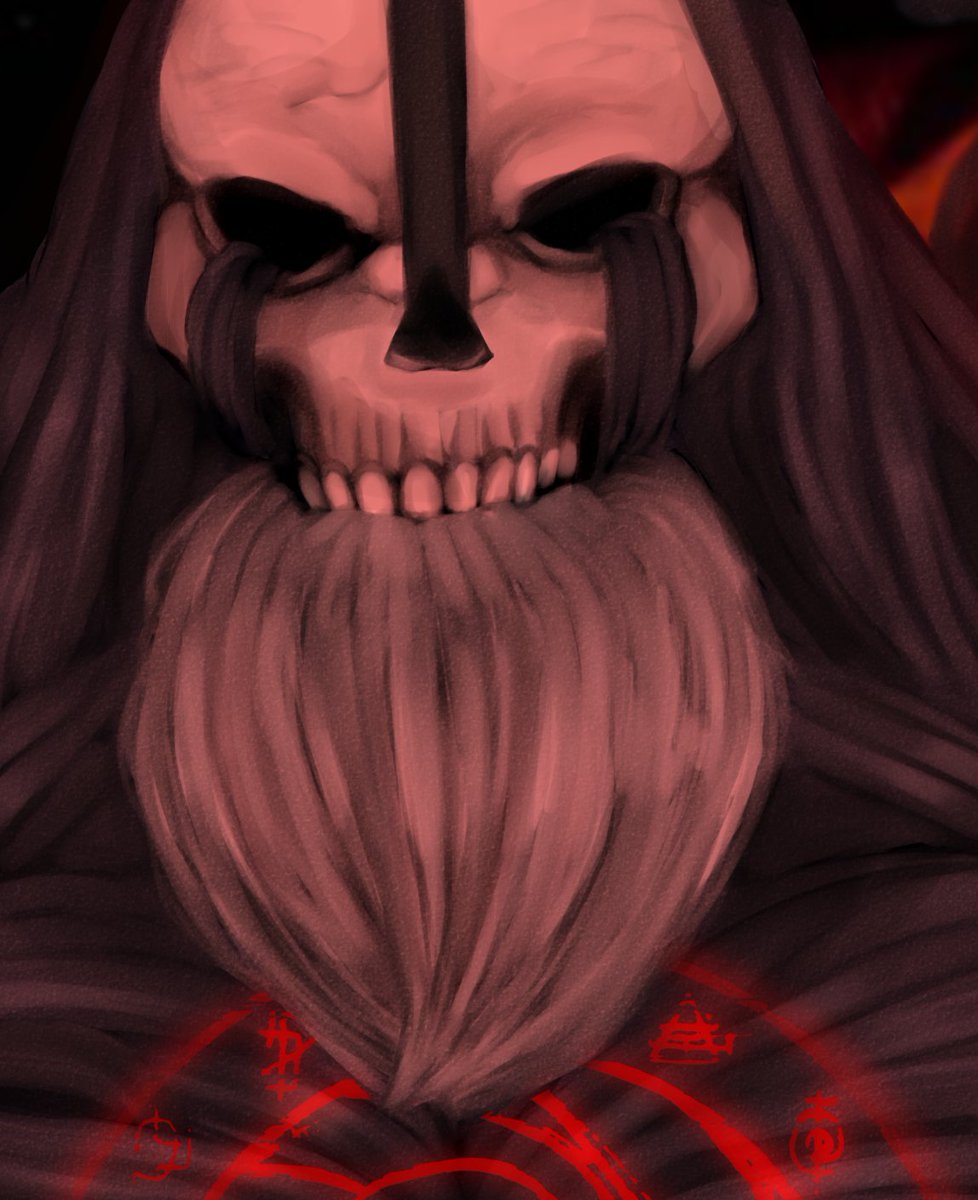 SugarCypress's tweet photo. um novo estilinho de pintura q to testando,acho q vo continuar pq to gostando bastante
tentei fazer o deus da morte mais parecido com meu traço.
#OSegredoNaFlorestaFanart
#OSegredoaNafloresta
#FimOSNF https://t.co/PT6SsesCAn