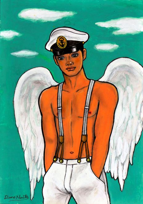 Runé died in 2007. He spent his later years illustrating the pioneering Japanese gay magazine Barazoku. His adventures in Tokyo’s vibrant gay community of the Sixties and Seventies are the stuff of legend and for another time, but… (10/x