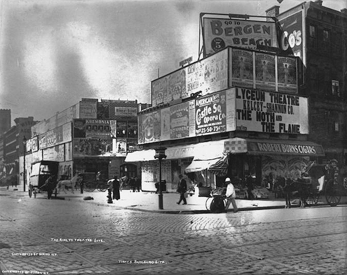 36/6521 years later, Longacre was a very different place. Bustling with business and activities of all kinds, the place had now a commercial reputation very different from its carriage-making days. The convergence of our 3 actors in NYC is almost complete.