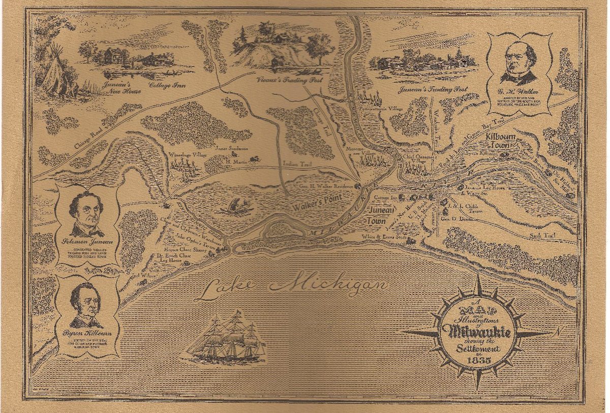 2/65Then some time in the 1830s, Jacob Jr. and Charles emigrated to America and settled in this bustling new community of fellow Germans called Milwaukee. There, they set up a vinegar factory which did well. With time, the rest of the Best crossed the Atlantic too.