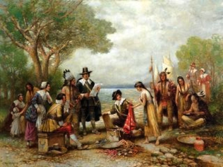 28/65While Charles I was renaming and renovating Long Acre in London, the Dutch were gentrifying a marshy Island across the Atlantic. A certain Peter Minuit had just bought it for the Dutch West India Company for the equivalent of 60 guilders. It was called Manhattan.