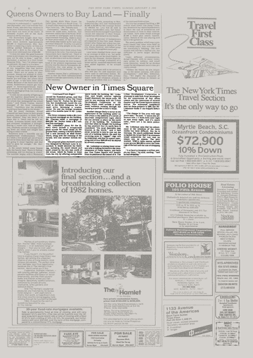 53/65Over the following decades, One Times Square changed several hands finally landing in the hands of one Lawrence Linksman. The year was 1982. Alas, even Linksman couldn't hold on to it much longer and barely a decade later, filed for bankruptcy.