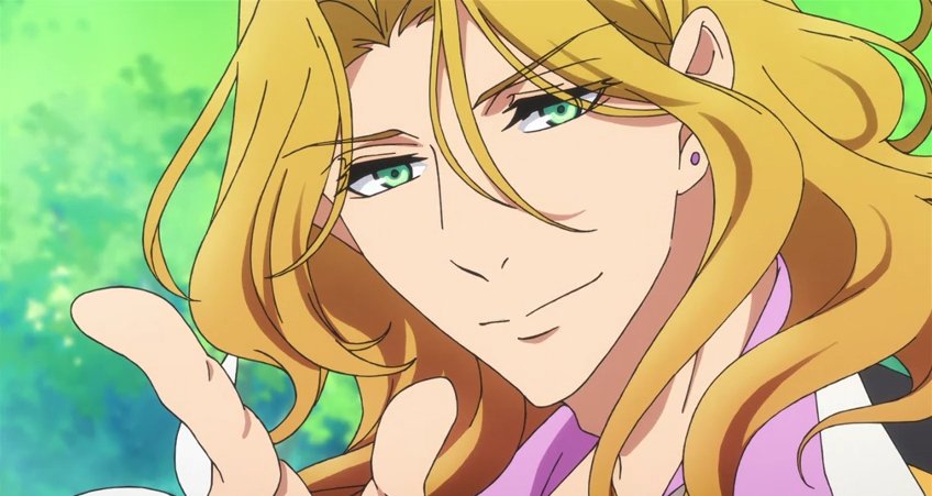 Blond Boys Daily on X: Today's blond anime boy of the day is Louis Anjo  from Magic-kyun Renaissance ☆  / X