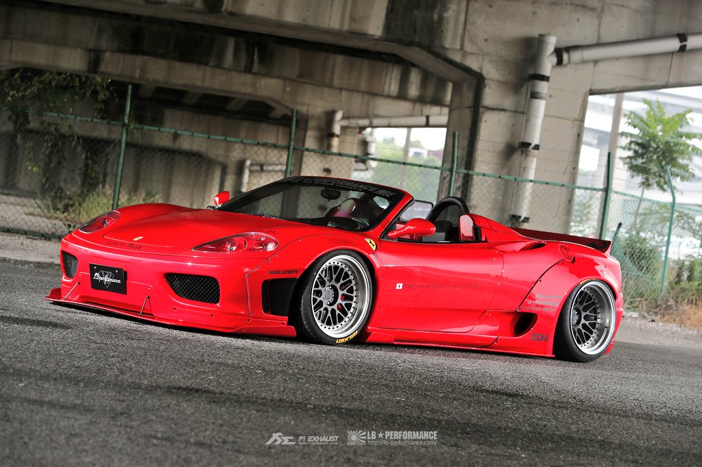 BCJr's tweet photo. Late #FerrariFriday Brute!🍻✨😎✌

#Ferrari #F360Modena #LibertyWalk

@DP_Grouch @markrhysdavies
@scuderiagta @MauroBeltramo
@SHopemaster @PFSClassics
@Bertieschip @vividcloudofwat
@lcbernalo @Tato1979 @19Edg91
@jim_knipe @ItaliAuto @MarabelliGp
@FAFBulldog @LienhardRacing 👊💥 https://t.co/7DisdpVbpq