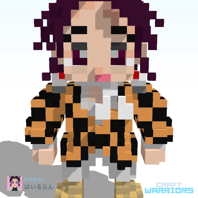 Craft Warriorsでモデルを公開しました! #CraftWarriors_share  