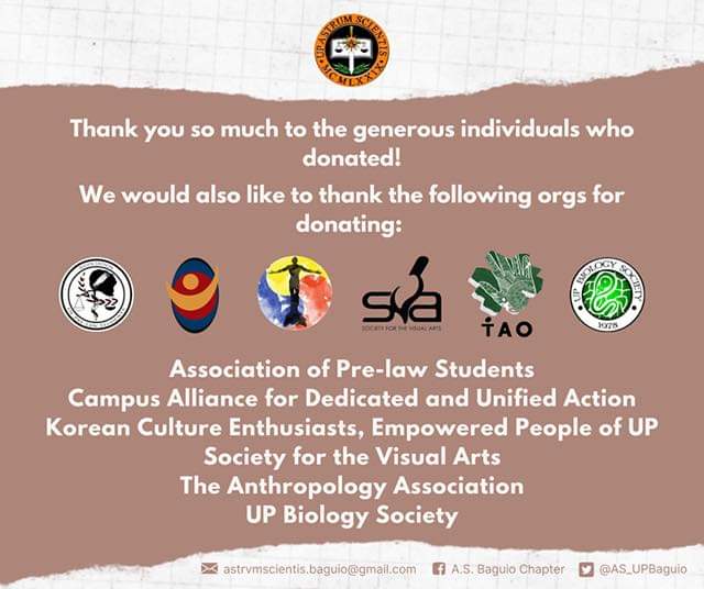 AS_UPBaguio's tweet image. For students who wish to apply for the internet load and/or gadget assistance, the application form will be posted later tonight. Check out all our socmed accts for updates! 

#NoStudentLeftBehind
#WalangIwananUP
#ProjectSAVE