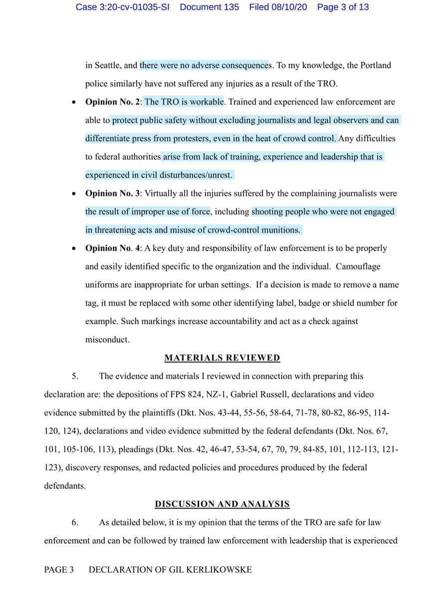 I just scan my thread and realized I overlooked providing you with a public drive link to Kerilokowske’s August 10 (original) declaration.Let’s go ahead and fix my inadvertent folly... https://drive.google.com/file/d/1Ttyl4J5k1ZVjXLU9YTamH1cVGjbRjdZq/view?usp=drivesdk