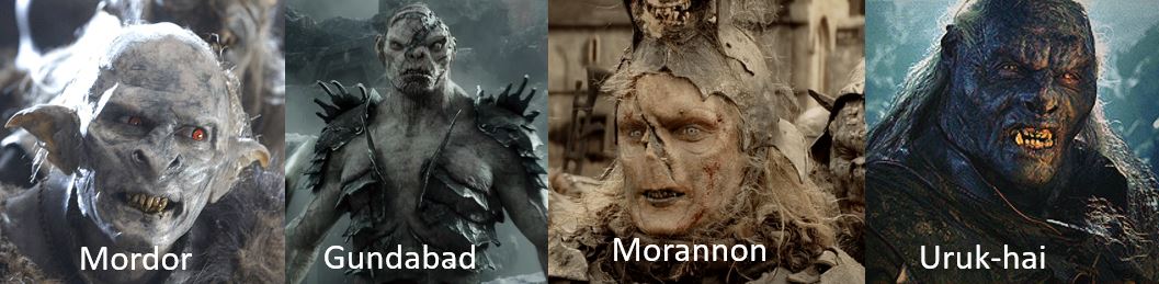 FactsTolkien's tweet photo. #lotrfact There are various types of Orcs in Middle-Earth. Some of the most popular types are the Uruk-hai, Gundabad and Mordor Orcs. #lotr #orcs https://t.co/U01P4iEkQq
